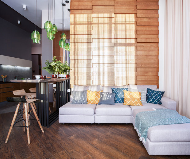 Фото из портфолио 77м2 Eco Реализация – фотографии дизайна интерьеров на INMYROOM