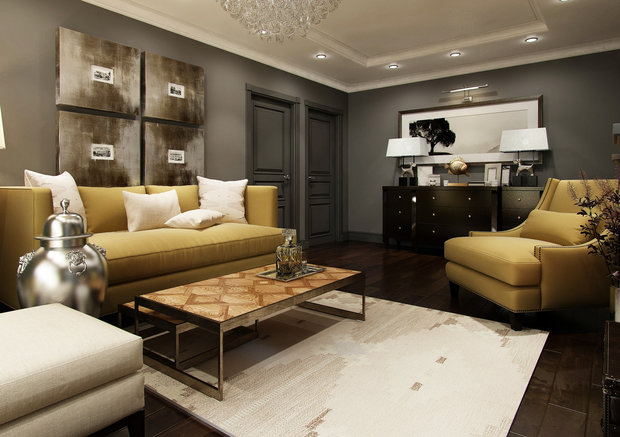 Фото из портфолио Ленинский проспект – фотографии дизайна интерьеров на INMYROOM