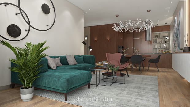 Фото из портфолио Краски осени – фотографии дизайна интерьеров на INMYROOM