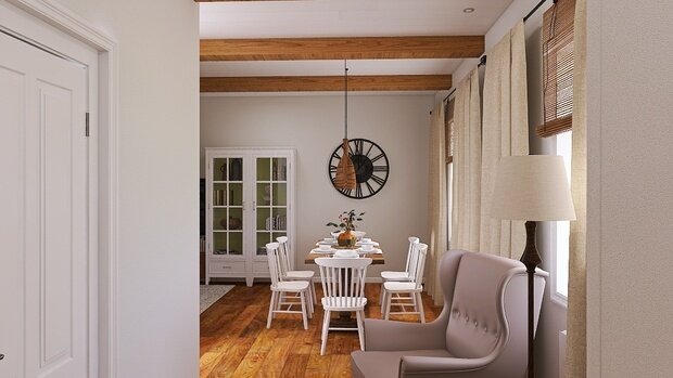 Фото из портфолио Домик в деревне – фотографии дизайна интерьеров на INMYROOM