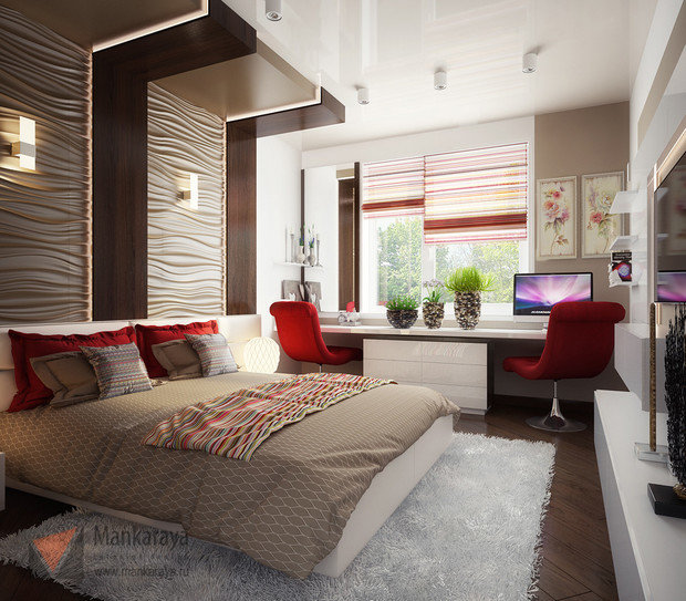 Фото из портфолио квартира 70м2 – фотографии дизайна интерьеров на INMYROOM