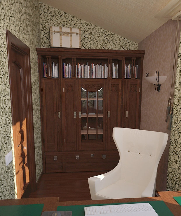 Фото из портфолио Кабинет – фотографии дизайна интерьеров на INMYROOM