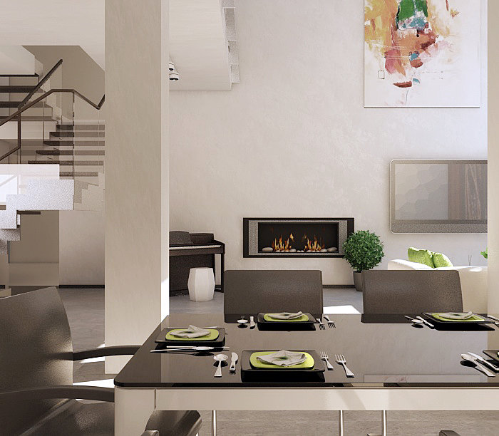 Фото из портфолио Современный дизайн в элитном коттеджном городке – фотографии дизайна интерьеров на INMYROOM Фото из портфолио Современный дизайн в элитном коттеджном городке – фотографии дизайна интерьеров на INMYROOM