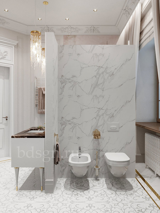 Фото из портфолио 3 королевские ванные в коттедже – фотографии дизайна интерьеров на INMYROOM