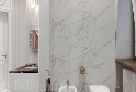 3 королевские ванные в коттедже