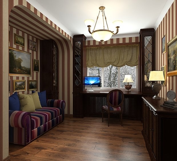 Фото из портфолио Кабинет – фотографии дизайна интерьеров на INMYROOM