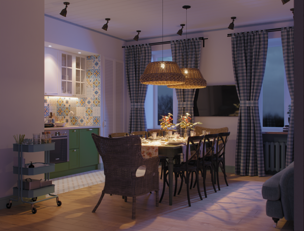 Фото из портфолио PtichkaHouse – фотографии дизайна интерьеров на INMYROOM