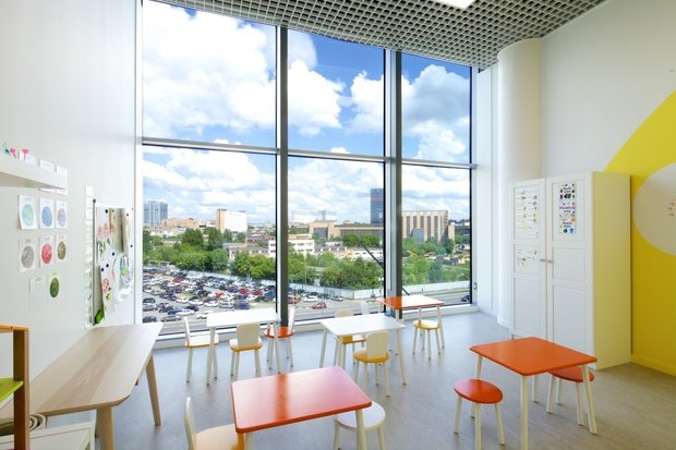 Фото из портфолио Детский цент. Кабинет желтый. – фотографии дизайна интерьеров на INMYROOM