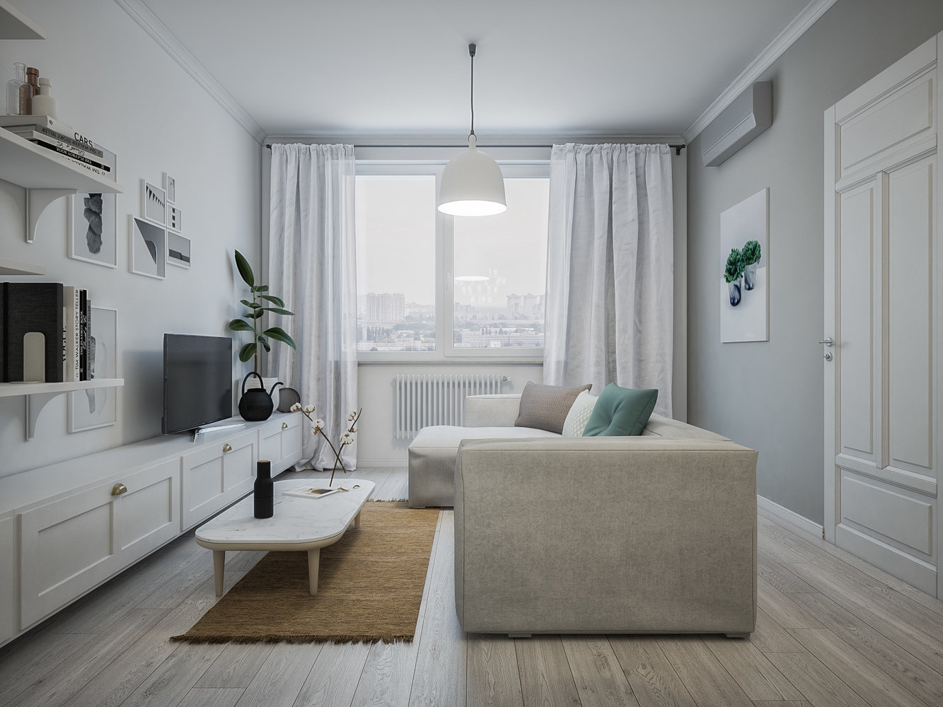 Фотография: Гостиная в стиле Минимализм, Ремонт на практике, 1 комната, «Точка дизайна», Иван Миролюбов – фото на INMYROOM Фотография: Гостиная в стиле Минимализм, Ремонт на практике, 1 комната, «Точка дизайна», Иван Миролюбов – фото на INMYROOM