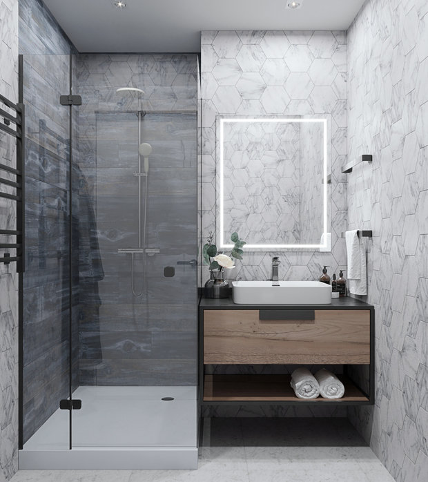 Фото из портфолио Квартира в ЖК Столичные поляны 91м – фотографии дизайна интерьеров на INMYROOM