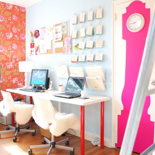 Фотография: Кабинет в стиле Скандинавский, Декор интерьера, Часы, Декор дома – фото на INMYROOM