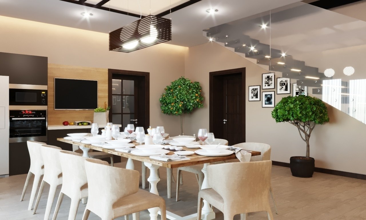 Фото из портфолио Гостиная и столовая в японском стиле – фотографии дизайна интерьеров на INMYROOM Фото из портфолио Гостиная и столовая в японском стиле – фотографии дизайна интерьеров на INMYROOM