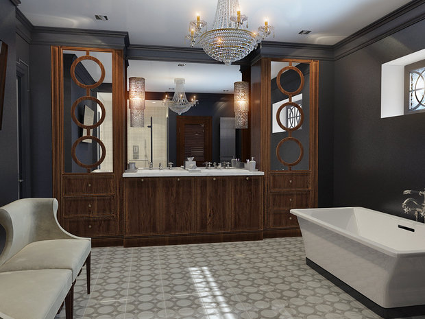 Фото из портфолио Дом в Подмосковье – фотографии дизайна интерьеров на INMYROOM