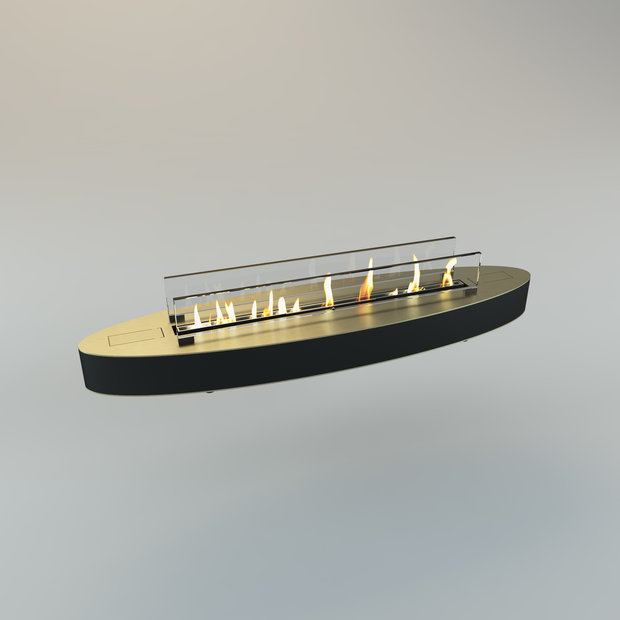 Фото из портфолио Автоматический биокамин Decoflame Denver Ellipse – фотографии дизайна интерьеров на InMyRoom.ru