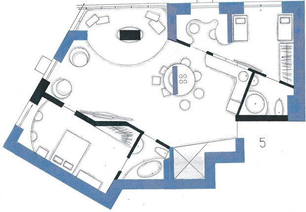 Фото из портфолио Мои перепланировки – фотографии дизайна интерьеров на INMYROOM