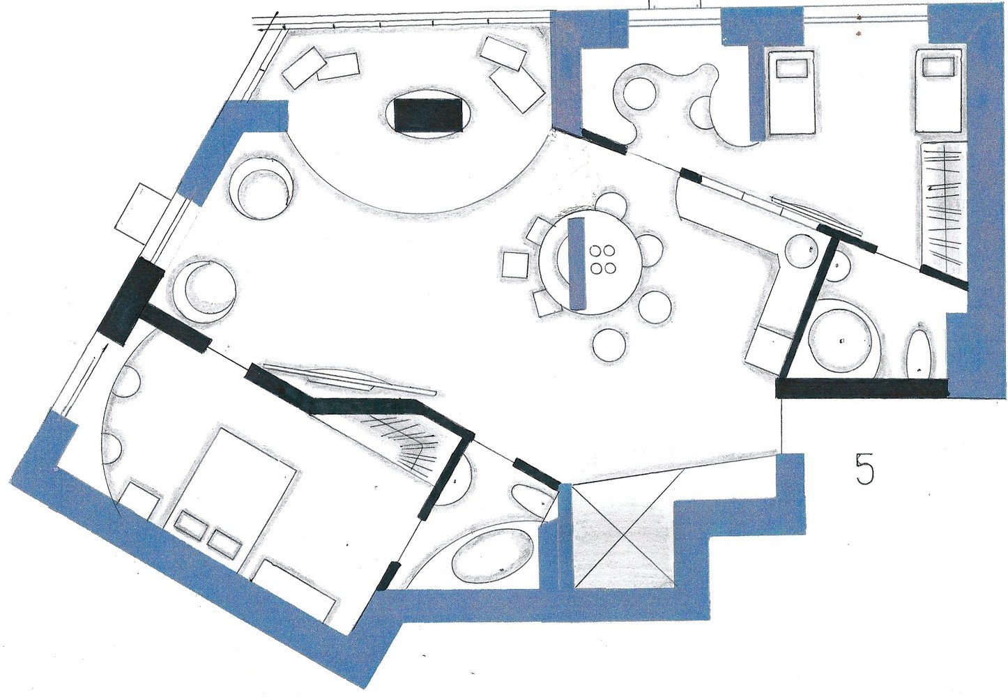 Фото из портфолио Мои перепланировки – фотографии дизайна интерьеров на INMYROOM Фото из портфолио Мои перепланировки – фотографии дизайна интерьеров на INMYROOM