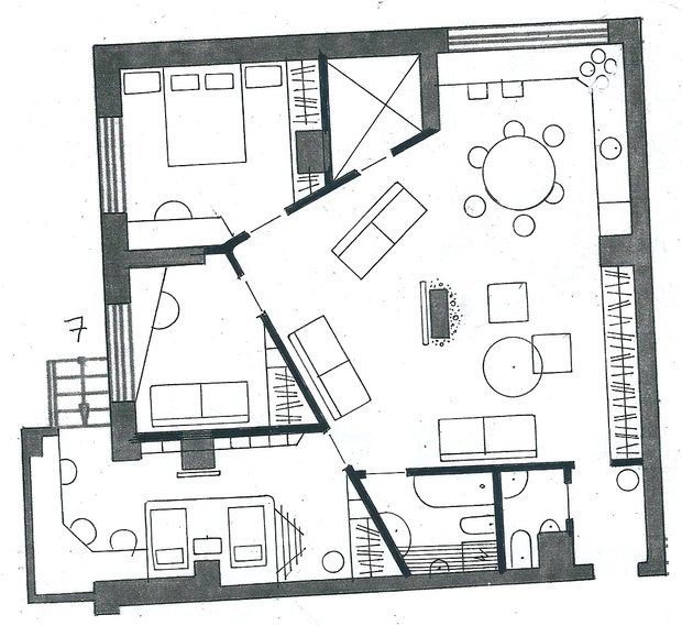 Фото из портфолио Мои перепланировки – фотографии дизайна интерьеров на INMYROOM