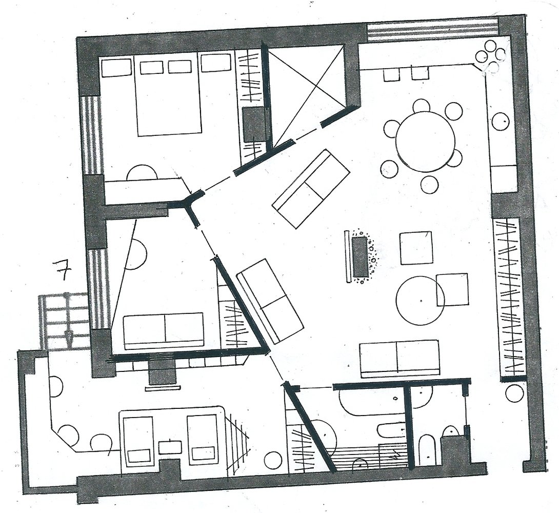 Фото из портфолио Мои перепланировки – фотографии дизайна интерьеров на INMYROOM Фото из портфолио Мои перепланировки – фотографии дизайна интерьеров на INMYROOM