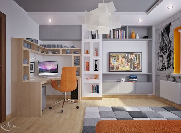 Фото из портфолио кабинет – фотографии дизайна интерьеров на InMyRoom.ru
