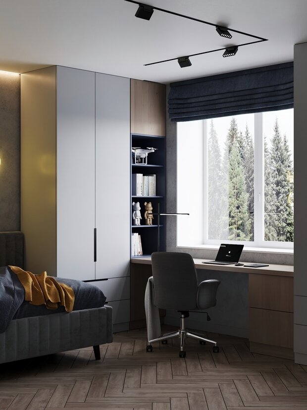 Фото из портфолио Дом Аквамарин – фотографии дизайна интерьеров на INMYROOM