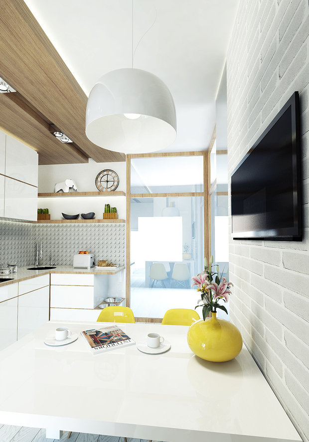 Фотография: Кухня и столовая в стиле Лофт – фото на INMYROOM