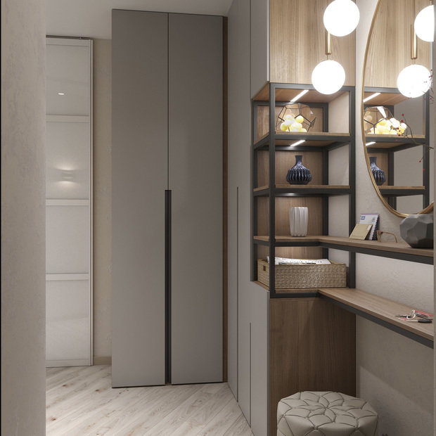 Фото из портфолио г. Новосибирск, жк Марсель – фотографии дизайна интерьеров на INMYROOM