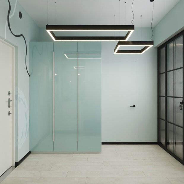 Фотография: Прихожая в стиле Современный, Минимализм, Квартира, Проект недели, 3 комнаты, 40-60 метров, Фрязино, Анна Гречка – фото на INMYROOM