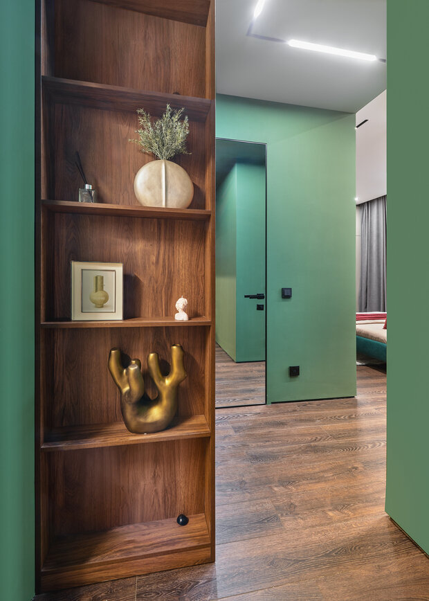 Фотография: Прихожая в стиле Современный, Малогабаритная квартира, Квартира, Проект дня, Новая Москва, Монолитный дом, 2 комнаты, 40-60 метров, Руслан Битиев – фото на INMYROOM