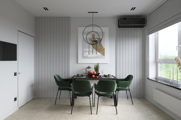 Фото из портфолио ЖК Московский 56кв м – фотографии дизайна интерьеров на INMYROOM