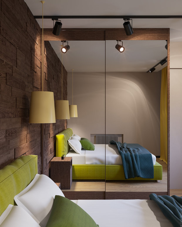 Фото из портфолио Графичность в дереве – фотографии дизайна интерьеров на INMYROOM