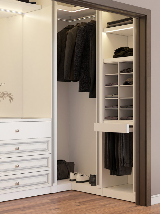 Фото из портфолио Спальня в частном доме – фотографии дизайна интерьеров на INMYROOM