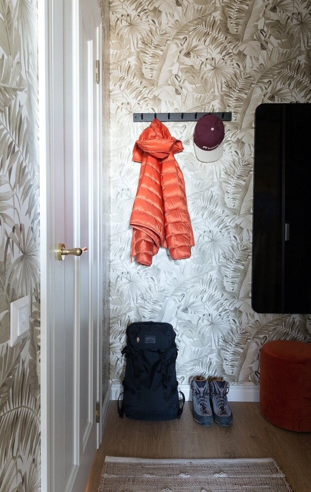 Фотография: Прихожая в стиле Скандинавский, Квартира, Проект недели, Москва, Мария Шумская, 2 комнаты, 40-60 метров, Анна Явишкина, Sweet Home Design – фото на INMYROOM