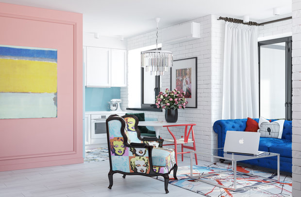 Фото из портфолио Дизайн квартиры в ЖК "WELLTON PARK НОВАЯ СХОДНЯ" – фотографии дизайна интерьеров на INMYROOM