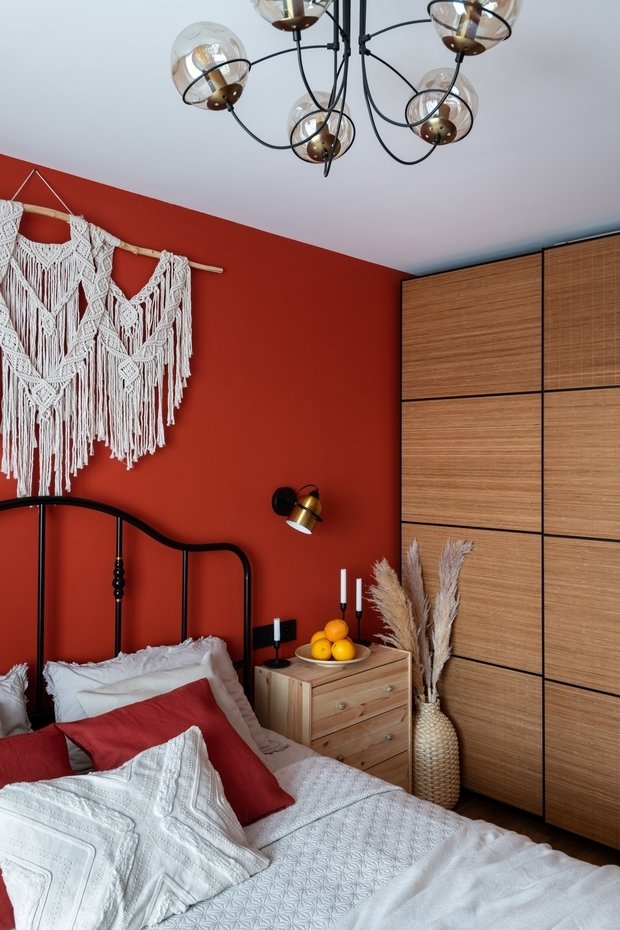 Фотография: Спальня в стиле Современный, Квартира, Проект недели, Реутов, 4 и больше, 60-90 метров, Мария Бунак – фото на INMYROOM