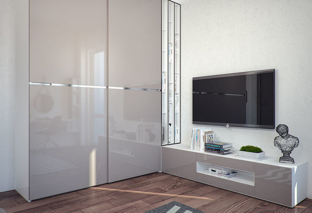 Фото из портфолио Светлый минимализм – фотографии дизайна интерьеров на INMYROOM