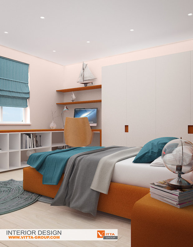 Фото из портфолио Детская: полетели! – фотографии дизайна интерьеров на INMYROOM