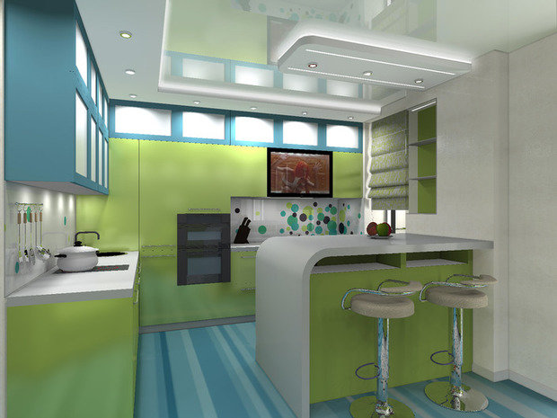 Фото из портфолио Необычный модерн в интерьере – фотографии дизайна интерьеров на INMYROOM