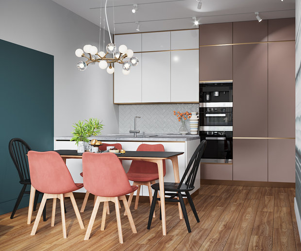 Фото из портфолио Семейное гнёздышко | ЖК Clever Park – фотографии дизайна интерьеров на INMYROOM