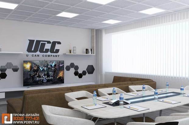 Фото из портфолио Офис UCC в Кирове – фотографии дизайна интерьеров на INMYROOM