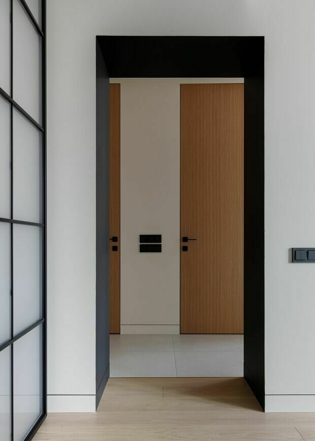 Фотография: Прихожая в стиле Современный, Джапанди, Квартира, Проект дня, Москва, Сталинка, 4 и больше, 60-90 метров, MNdesign – фото на INMYROOM