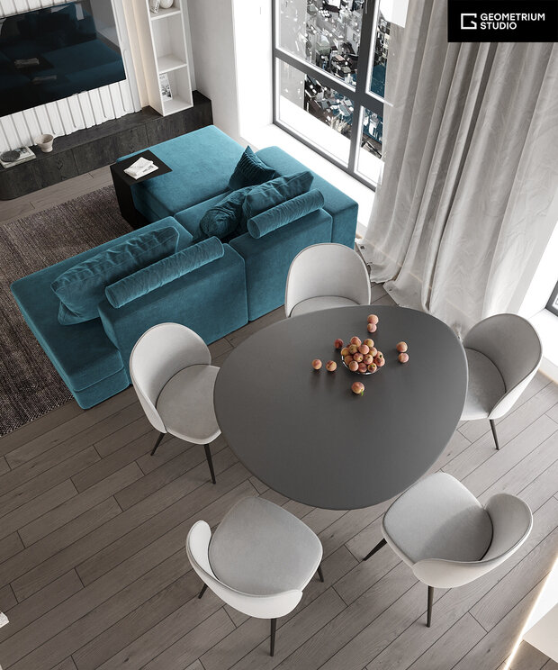 Фото из портфолио Welton 58 м2 – фотографии дизайна интерьеров на INMYROOM