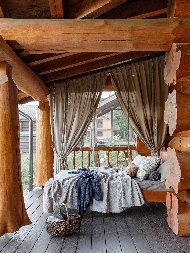 Фотография: Терраса в стиле Современный, Эклектика, Эко, Прованс и Кантри, Дом, Проект дня, Дом и дача, Казань, 4 и больше, Более 90 метров, Юлия Осошнова – фото на INMYROOM