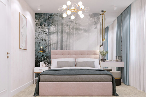 Фото из портфолио Квартира 80 м2 – фотографии дизайна интерьеров на INMYROOM