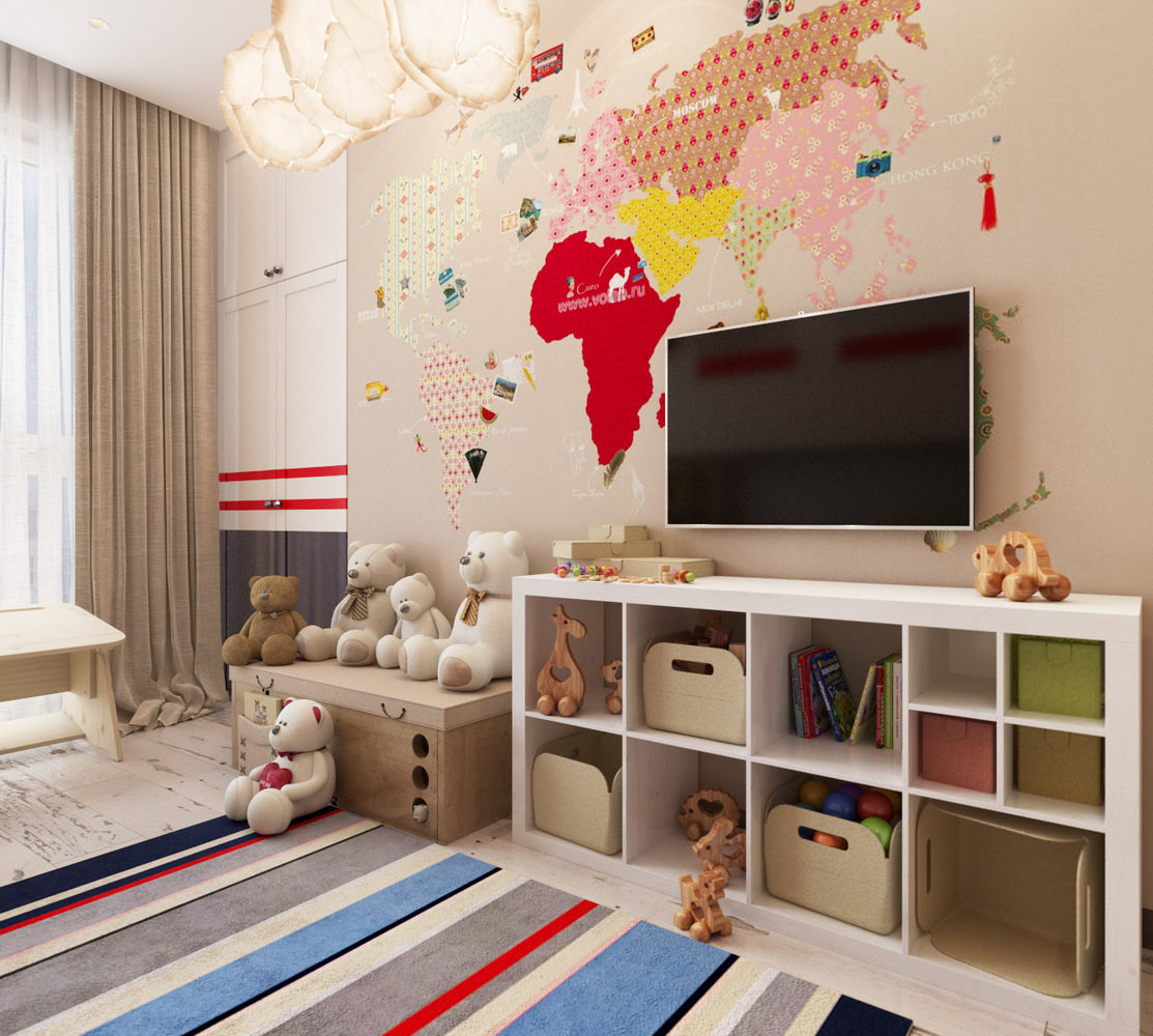 Фотография: Детская в стиле Эко, Современный, Эклектика, Квартира, Проект недели, Монолитный дом, 3 комнаты, 60-90 метров, Москав, Liberta Interior, Инна Кликина – фото на INMYROOM Фотография: Детская в стиле Эко, Современный, Эклектика, Квартира, Проект недели, Монолитный дом, 3 комнаты, 60-90 метров, Москав, Liberta Interior, Инна Кликина – фото на INMYROOM