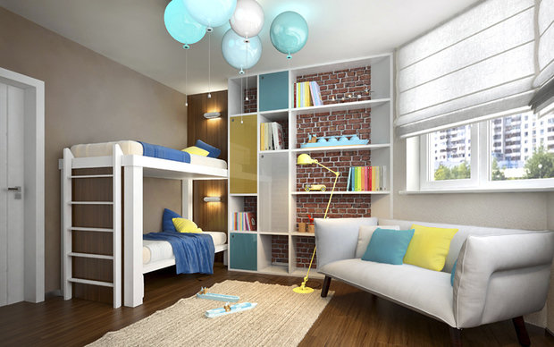 Фото из портфолио Квартира молодой семьи – фотографии дизайна интерьеров на INMYROOM