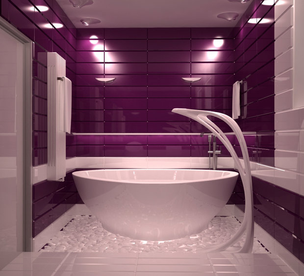 Фотография: Ванная в стиле Современный, Хай-тек, Дом, Минимализм, Проект недели – фото на INMYROOM