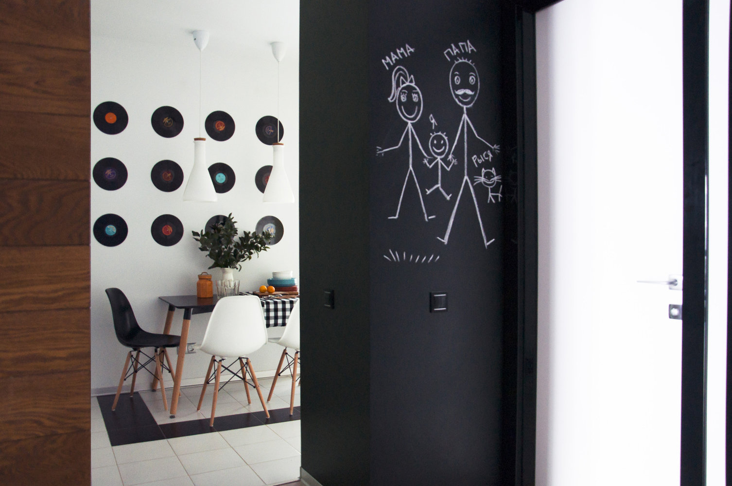 Фотография: Кухня и столовая в стиле Скандинавский, Современный, Декор интерьера, Квартира, Проект недели, Московская область, Наталия Чайка, Александра Морозова, Балашиха, ЖК «Акварели», Монолитный дом, 3 комнаты, 60-90 метров, Григорий Севастьянов, Studio 8 – фото на INMYROOM