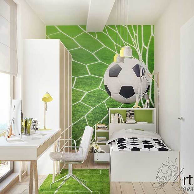 Фото из портфолио Детская комната для мальчика – фотографии дизайна интерьеров на INMYROOM