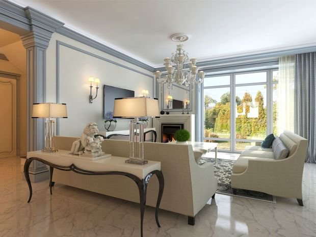 Фотография: Гостиная в стиле Классический, Интерьеры звезд, Стиль жизни, Советы – фото на INMYROOM