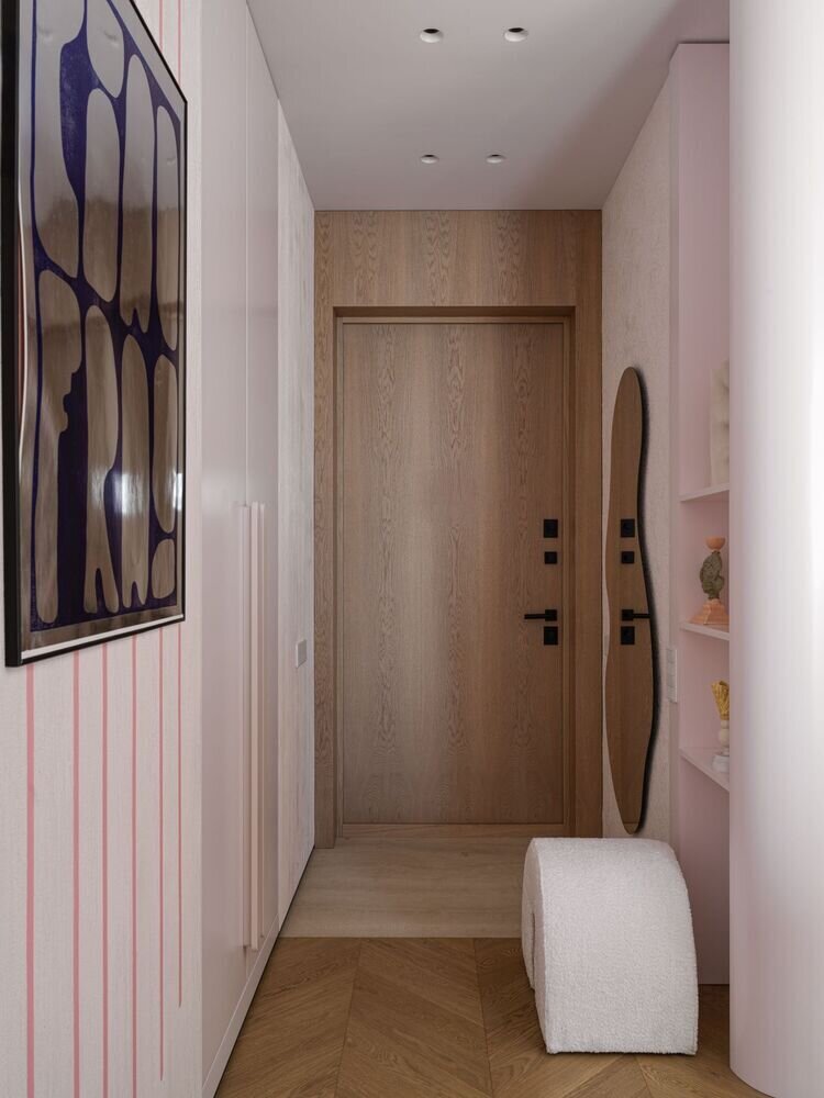 Фотография: Прихожая в стиле Современный, Квартира, Проект дня, Москва, 3 комнаты, 40-60 метров, Анастасия Ковальчук – фото на INMYROOM Фотография: Прихожая в стиле Современный, Квартира, Проект дня, Москва, 3 комнаты, 40-60 метров, Анастасия Ковальчук – фото на INMYROOM